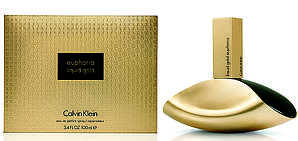 Calvin Klein Euphoria Liquid Gold парфумована вода 100 ml. (Кельвін Кляйн Ейфорія Ліквід Голд)