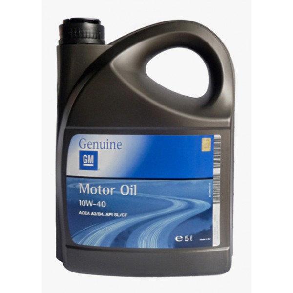 Gm MOTOR OIL SEMI SYNTHETIC 10W-40 5Л МАСЛО МОТОРНЕ НАПІВСИНТЕТИЧНЕ