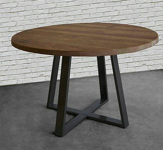 Круглий кавовий столик Ром, журнальний столик, маленький столик для передпокою
