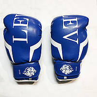 Боксерские перчатки LEV SPORT 12 унций (синие)