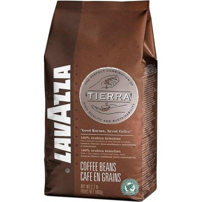 Кава в зернах Lavazza Tierra Selection, 1000 г,Лаванца 1 кг