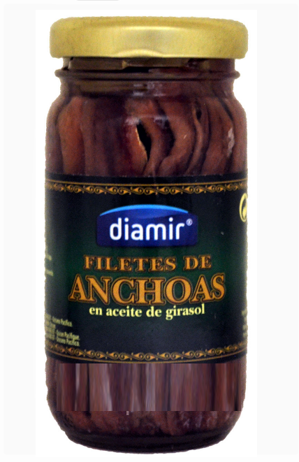Анчоуси Diamir Filetes de Anchoas 90 г
