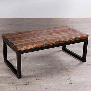 Журнальный столик с живым краем "Stem", кофейный столик, столик для прихожей, маленький столик
