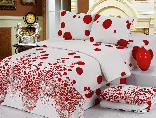 Постільна білизна Le Vele Bonita Red Daily Сімейний, фото 1