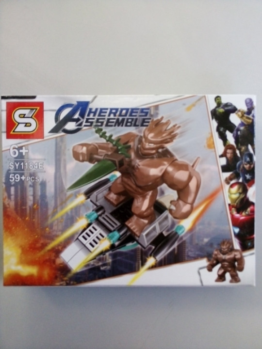 Конструктор лего Heroes assemble 59 деталей