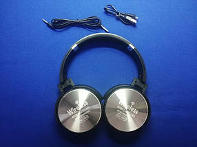 Бездротові навушники AZ-09-BT FM SD