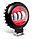 WL200 Світлодіодні фари раб. світла WL-F2R CREE-3 30 W SP Ближнє світло Cree діоди, фото 3
