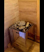 Електрокаменка для сауни та лазні EcoFlame SAM D-15 15 кВт + пульт CON6, фото 5