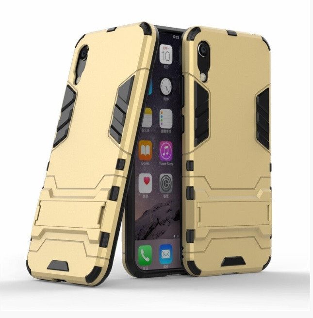 Чохол Transformer для Huawei Y6 2019 протиударний Золотий