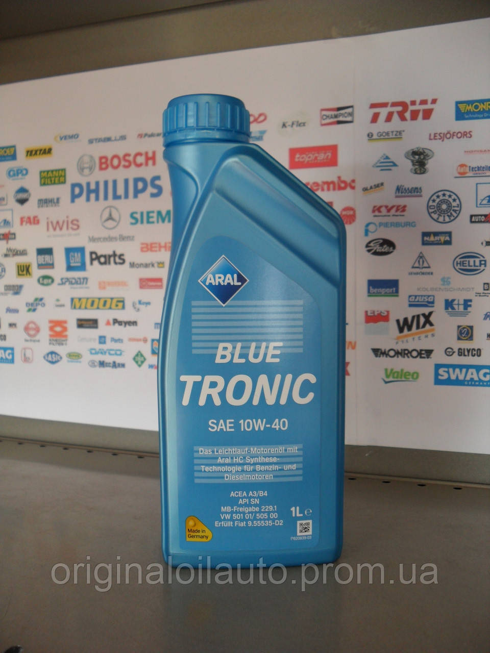 ОРИГІНАЛЬНА!!Моторна олива Aral BlueTronic 10W-40 1 л