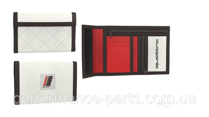 Гаманець Audi Heritage Wallet, offwhite, 3151900200