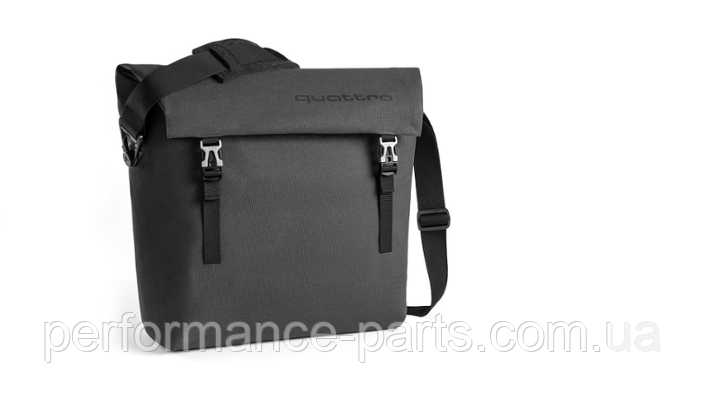 Наплічна сумка Audi quattro Shoulder Bag, Dark Grey,3151800600