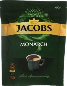 Кава розчинна сублімована Jacobs Monarch 60 г у м'якій упаковці