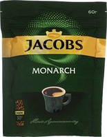Кава розчинна сублімована Jacobs Monarch 60 г у м'якій упаковці