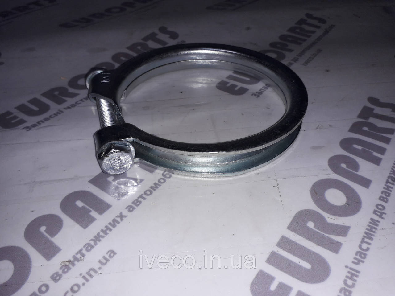 Хомут вихлопної труби Iveco EuroTech EuroStar Івеко 41028424 D104-107 MM