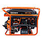 Генератор бензиновий 5,5 кВт електростартер Латвія Vitals JBS 5.0be, фото 2