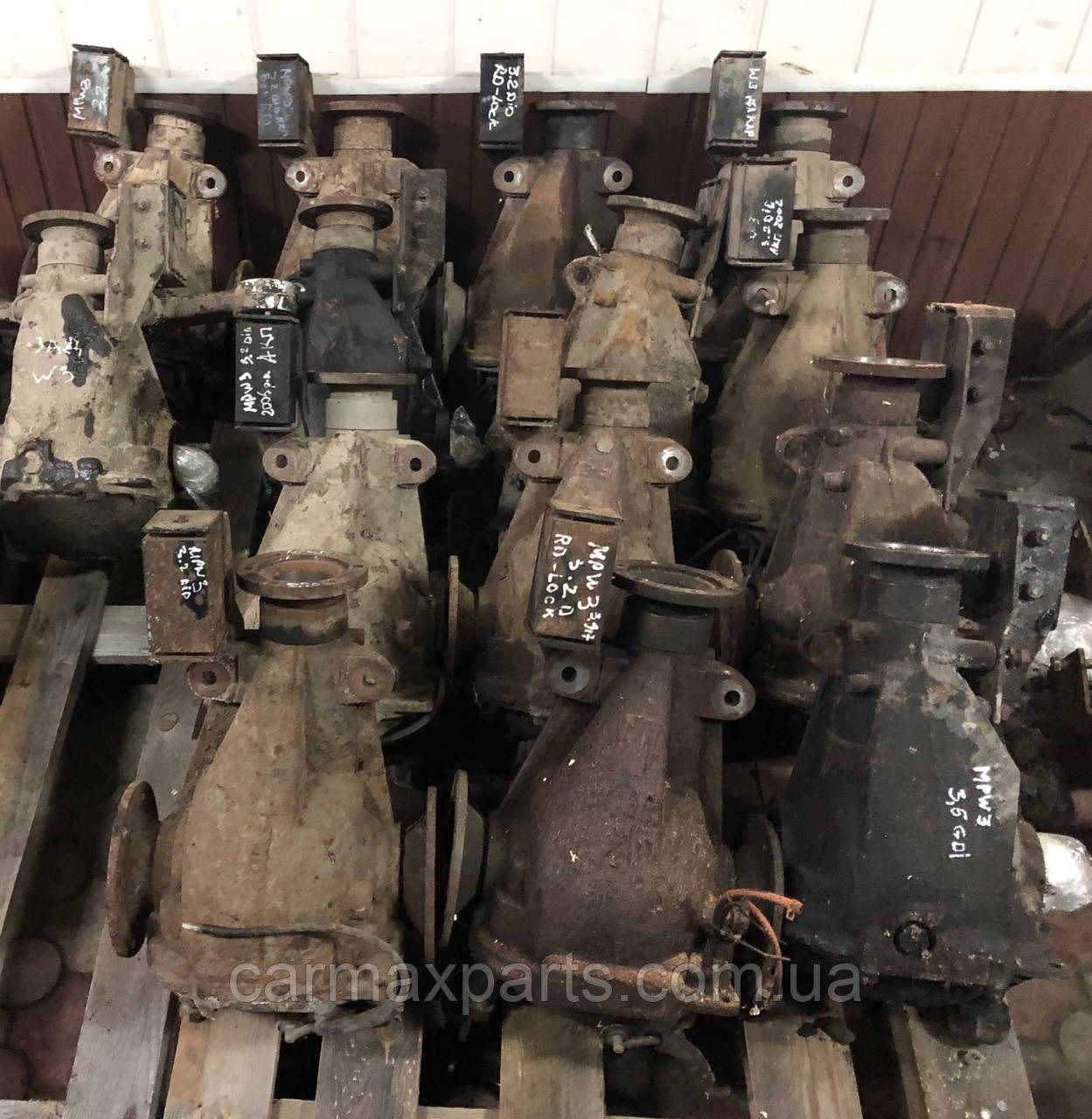 Редуктор задній міст Mitsubishi Pajero Wagon III Паджеро Вагон 3 2000-2007 Рестайл/Дорестайл, фото 1