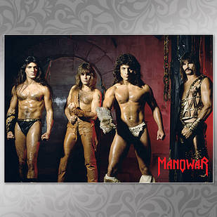 Плакат А3 Manowar 005