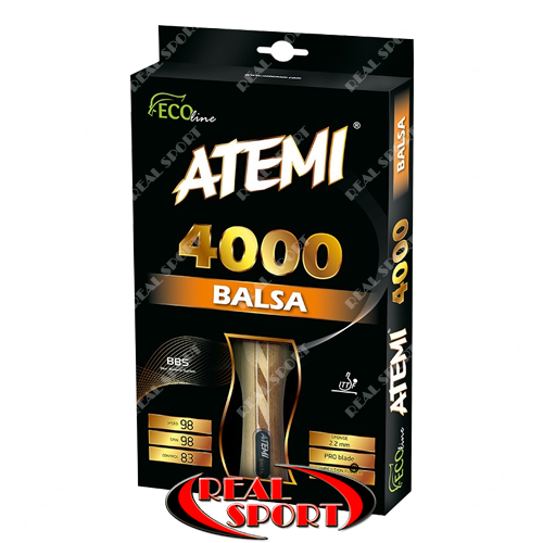 Тенісна ракетка Atemi 4000 Pro Balsa