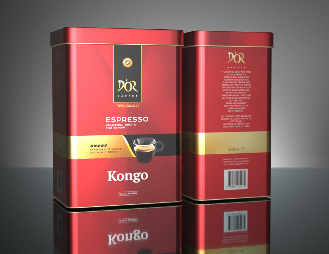 DOR Espresso Kongo 1 кг. зерно