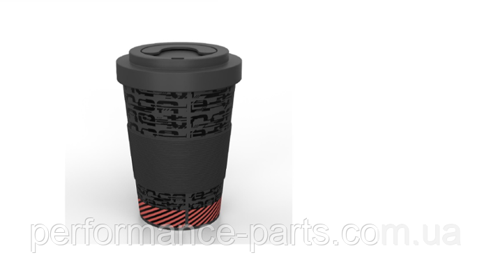 Фарфоровий кухоль Audi Mug e-tron, black/orange,3291900200