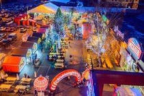 Новорічні надувні декорації пневмо арка/Inflatable Christmas Shapes/Inflatable arches, фото 5