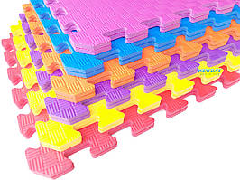 Килимок-пазл EVA «Райдуга», 6 елементів, 150×100 см, площа 1,5 м²