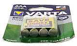 Акумулятори Varta AA Ready-to-use 1000 mAh, 4 шт, фото 5