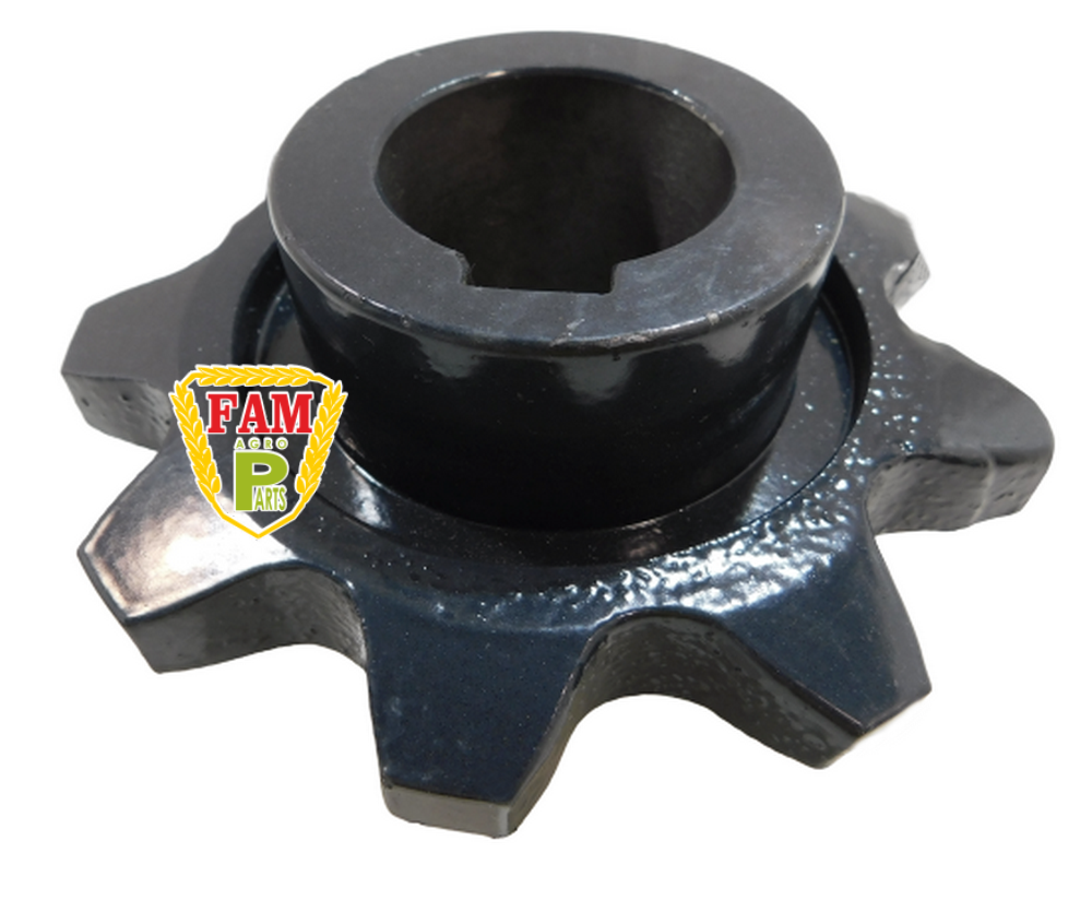 Зірочка Z=9 d=40 верхнього валу похилої камери, 670489 Claas