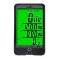 Вело комп' ютер бездротової SD-576C з підсвічуванням екрана, 32 функції