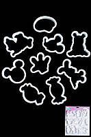 Набір кондитерських вирубок для печива Мікі Маус із 9 штук