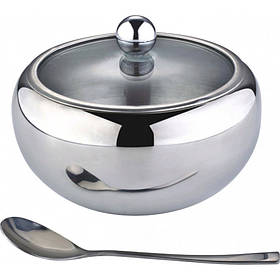 Цукорниця Vincent 560 мл з ложкою VC 1256