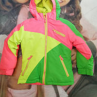 Куртка лижна зимова на дівчинку ріст 92/98см, 104-110 см, 128см