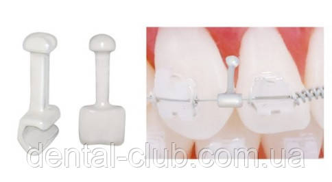 Гачок-затискач для дуг з покриттям, Ortho-Star, USA (США), фото 1