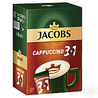 Кофе растворимый Jacobs 3 in 1 Cappuccino 24 x 12,5 г