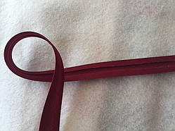Коса бейка атласна марслового кольору, ширина 1,5 см