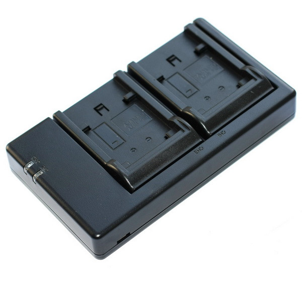 Зарядний Alitek USB для 2 акумуляторів Panasonic CGR-D54 / D28 / D320, VW-VBN390 / VBN260, VW-VBD58 / VBD29