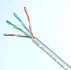 Кабель UTP Cat5e CCA Solid 4 pairs 24AWG пометрово