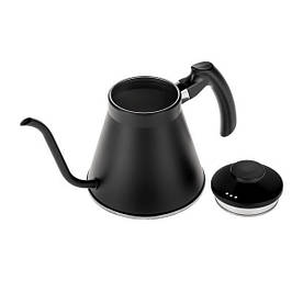 Чайник HARIO V60 1,2 л. з нержавіючої сталі Drip Kettle Kit Black Matte