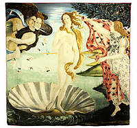 Платок Botticelli\'s The Birth of Venus, 86 х 86 см.