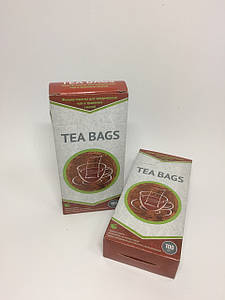 Фільтр пакети для чаю і трав'яних сумішей (Фільтр-пакети 100шт. в упаковці) ЕКО.