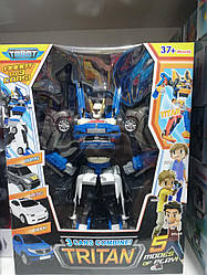 Трансформер Тобот Тритан великий 37 см 3 в 1, три машини збираються в тобота Тритана tobot tritan 507-2