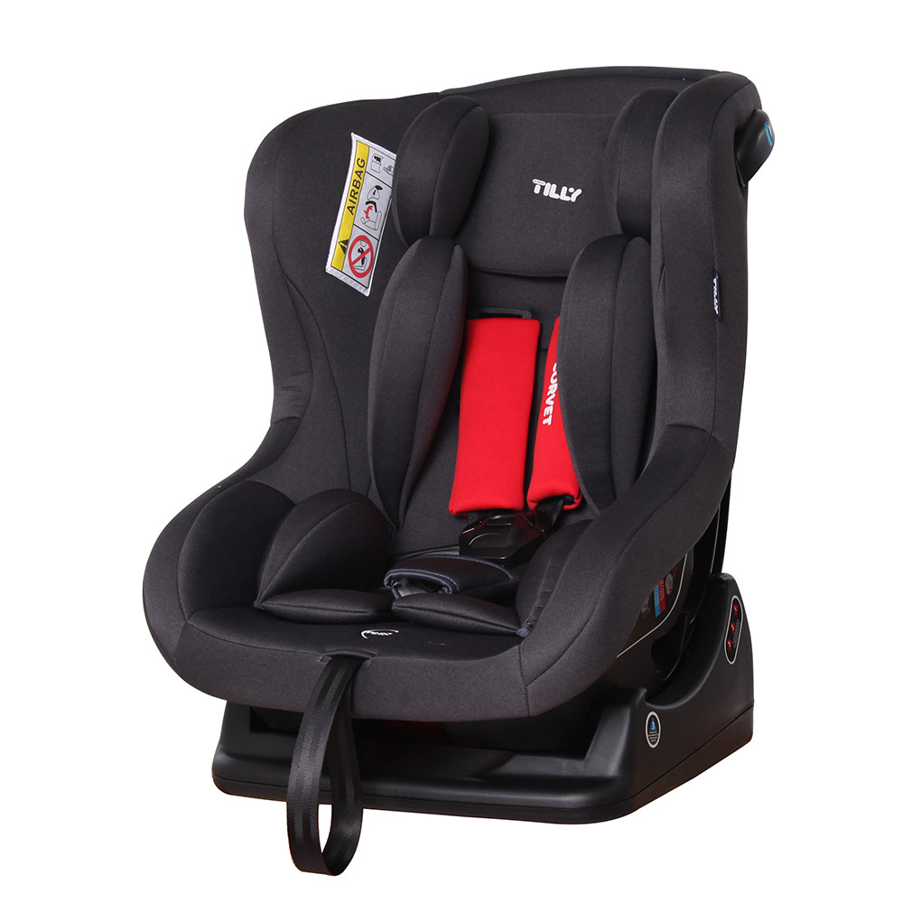 Автокрісло TILLY Corvet T-521/2 чорне, група 0+1 /2/ від 0 до 18 кг