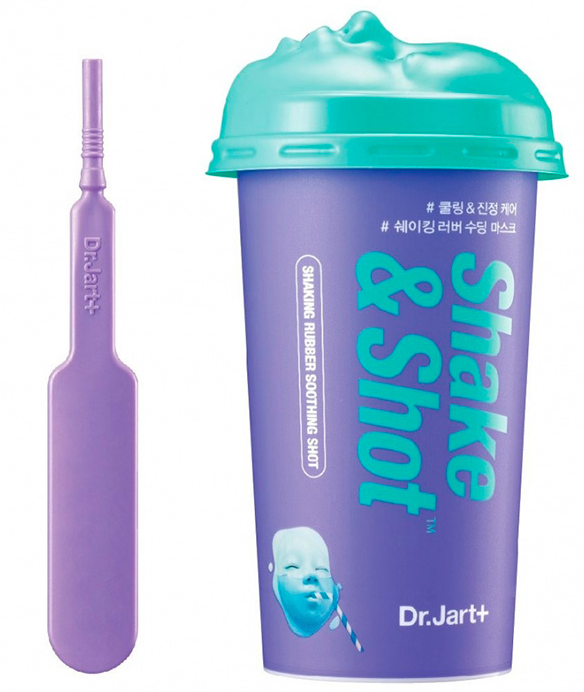 Гумова альгінатна маска для обличчя Dr.Jart Dermark Shaking Rubber Hydro Shot Детокс (Shooting) 50 г