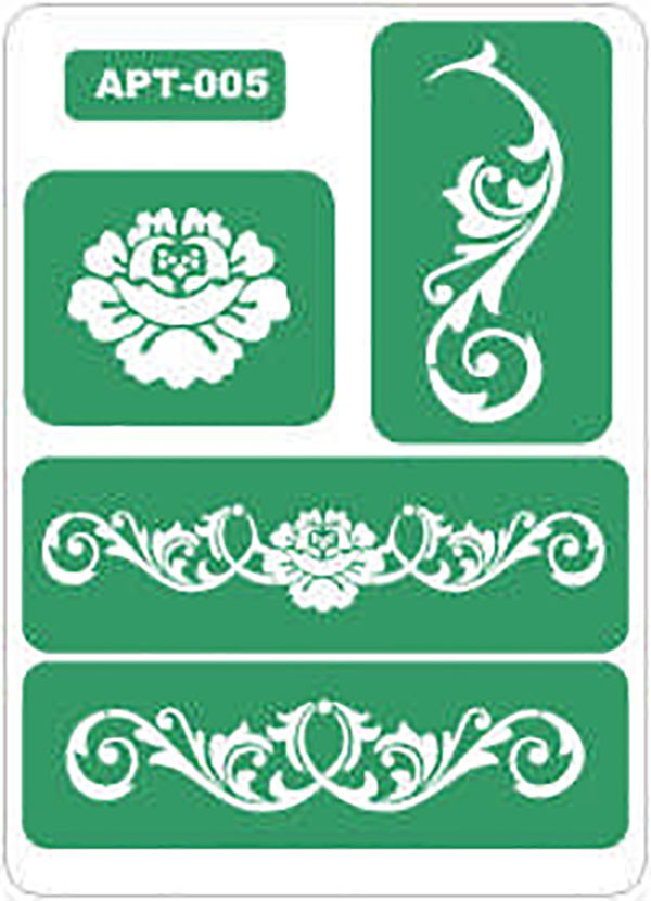 Трафарет на клеевой основе № 05 14 х 19 см (ID#51518198), цена: 55 ...