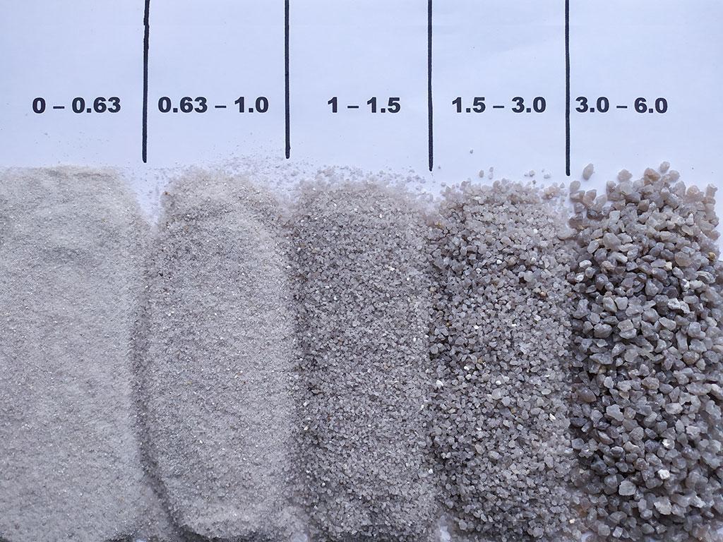 Кварцевый песок для фильтра бассейна фракция 0,6-3 мм - фото 2 - id-p1070302889