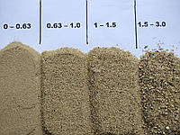 Кварцевый песок для пескоструя фракция 1.0-1.5 мм