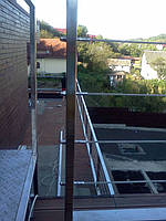 тросовое ограждение  терассы в частном доме. Обуховский район, Киевская область. август 2015 года 5