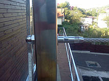 тросовое ограждение  терассы в частном доме. Обуховский район, Киевская область. август 2015 года 6