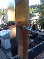 тросовое ограждение  терассы в частном доме. Обуховский район, Киевская область. август 2015 года 10